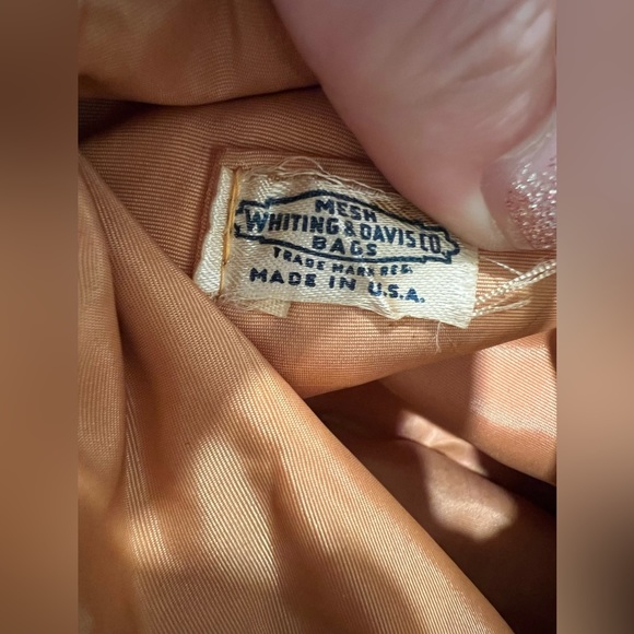1940’s vintage whiting and Davis co mesh bag - Picture 6 of 7